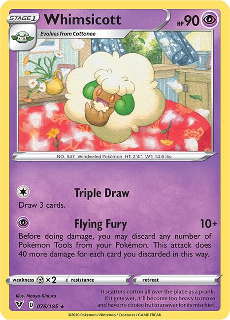 Whimsicott - SWSH04: Vivid Voltage