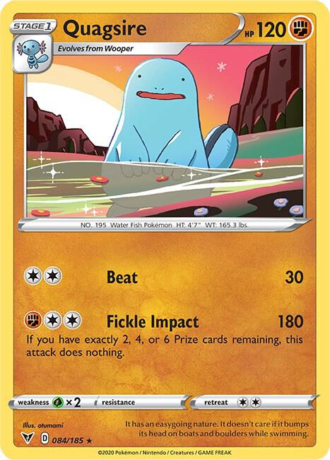 Quagsire - SWSH04: Vivid Voltage