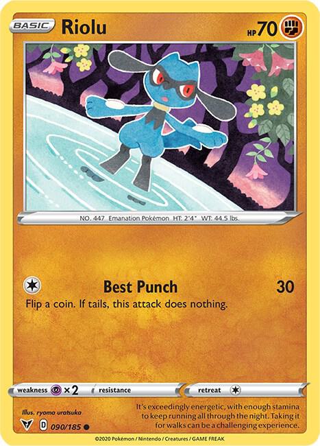 Riolu - SWSH04: Vivid Voltage