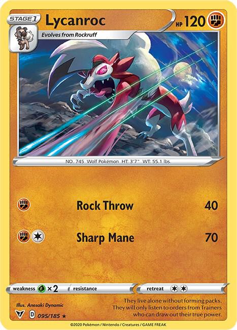 Lycanroc - SWSH04: Vivid Voltage