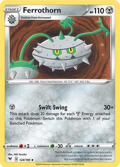 Ferrothorn - SWSH04: Vivid Voltage