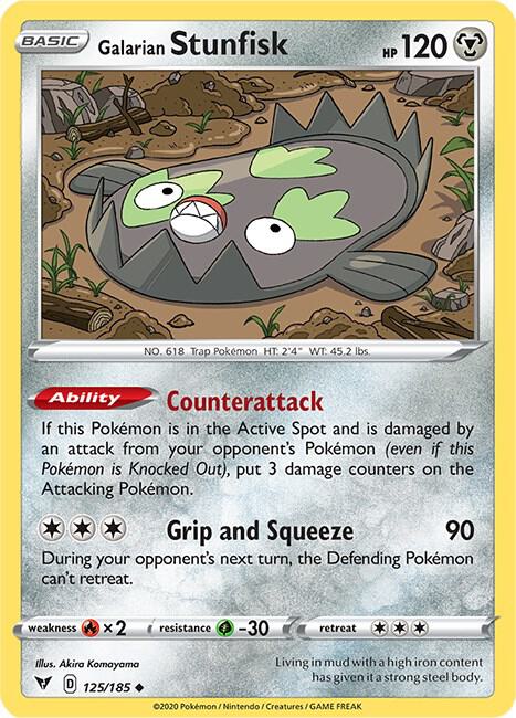 Galarian Stunfisk - SWSH04: Vivid Voltage