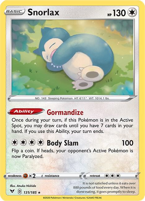 Snorlax - SWSH04: Vivid Voltage