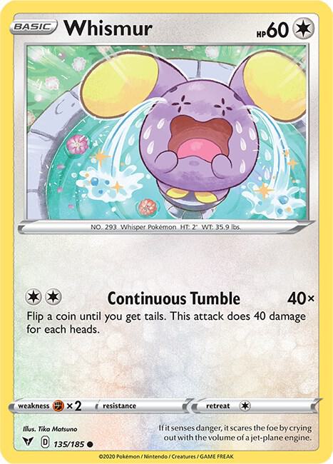 Whismur - SWSH04: Vivid Voltage