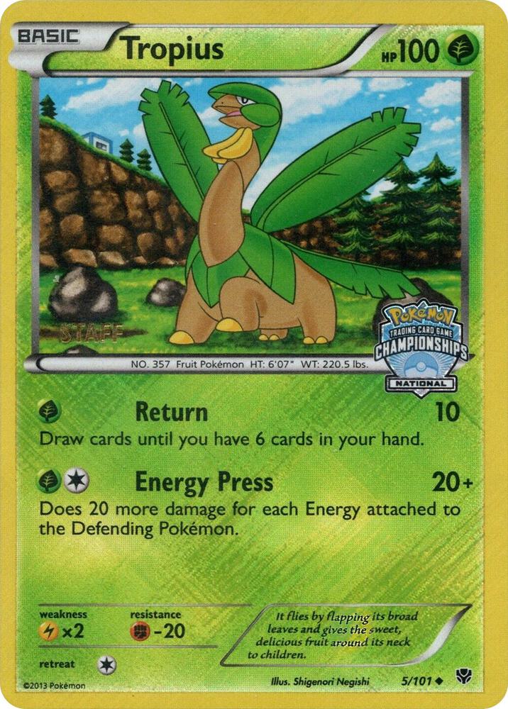 Tropius (National Championships) [Staff]