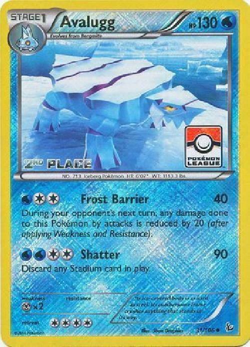 Avalugg (Pokemon League) [2nd Place]