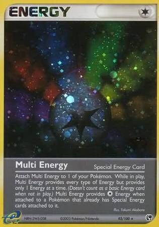 Multi Energy (Special) 93/100 (League Promo) - League & Championship Cards