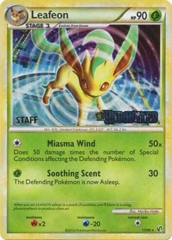 Leafeon (Prerelease) [Staff]