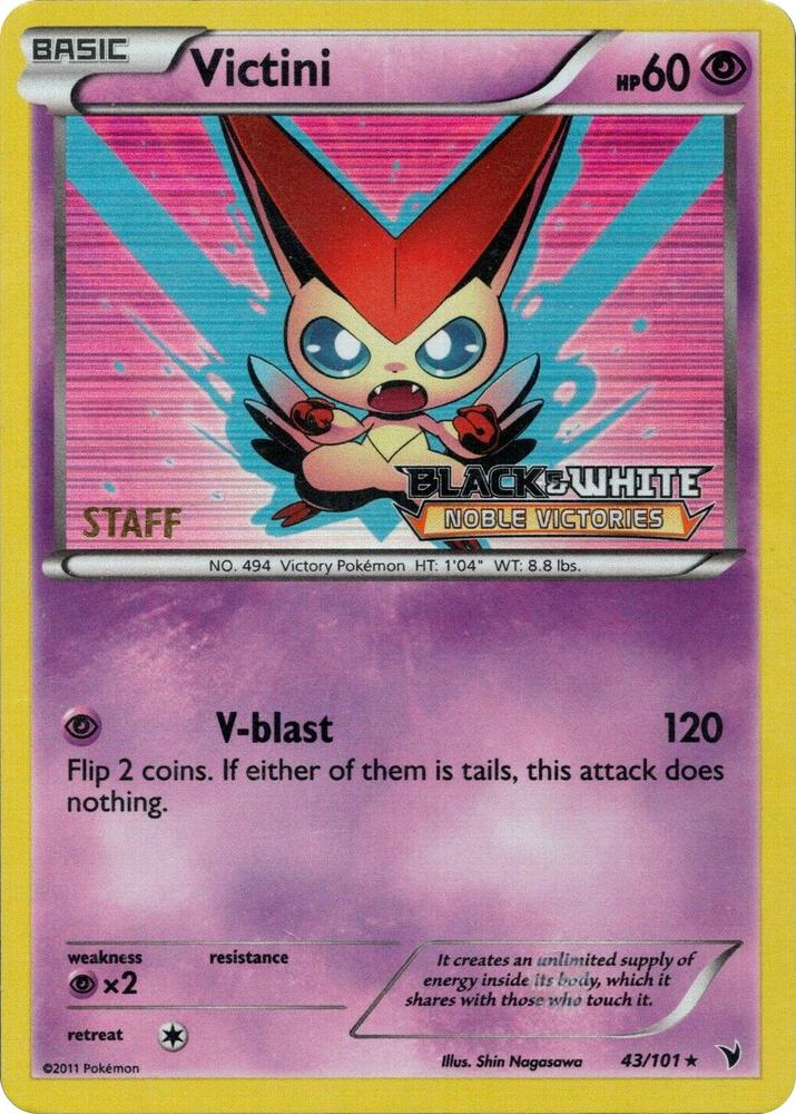 Victini (Prerelease) [Staff]