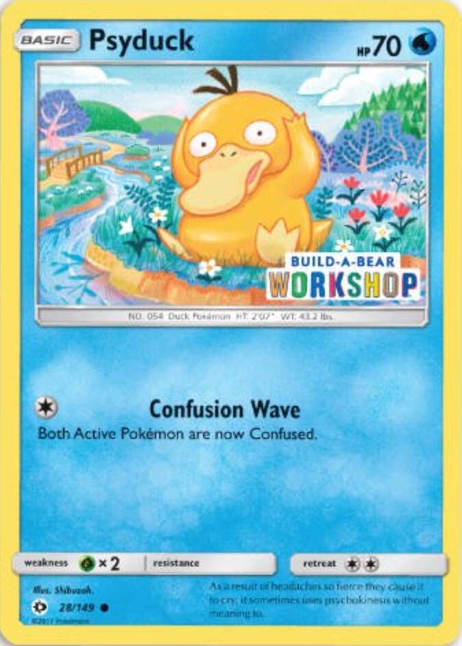 Psyduck (Build-A-Bear Workshop Exclusive)