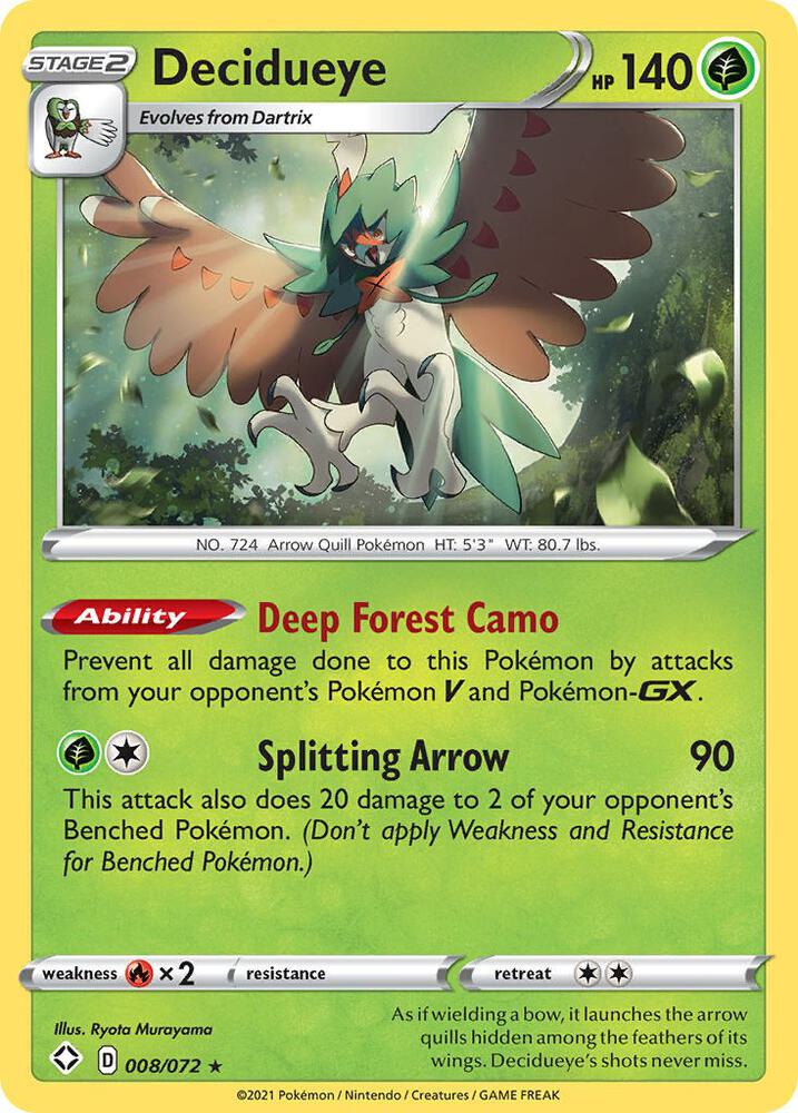 Decidueye - Shining Fates