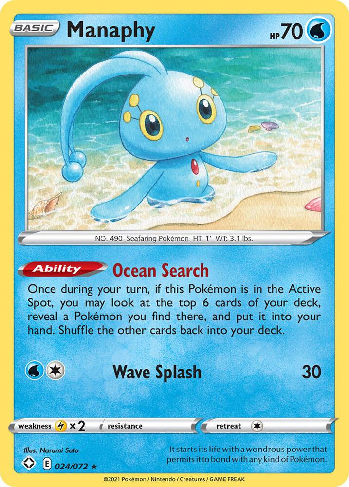 Manaphy - Shining Fates