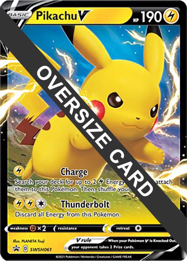 Pikachu V - SWSH061 - Jumbo Cards