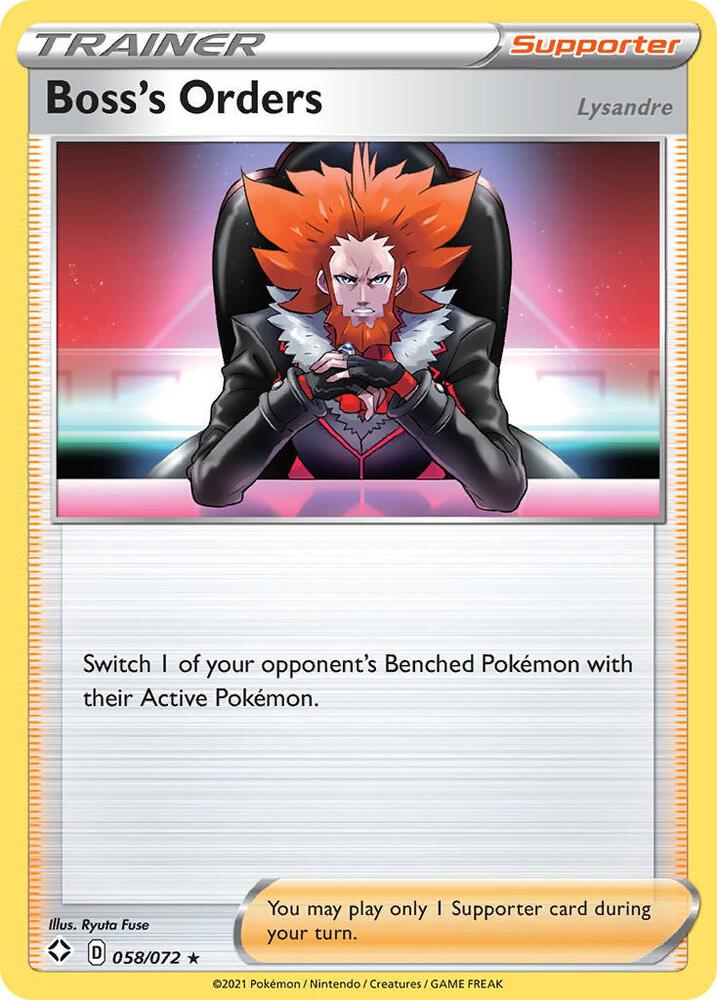 Boss's Orders [Lysandre] - Shining Fates