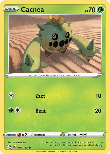 Cacnea - SWSH05: Battle Styles