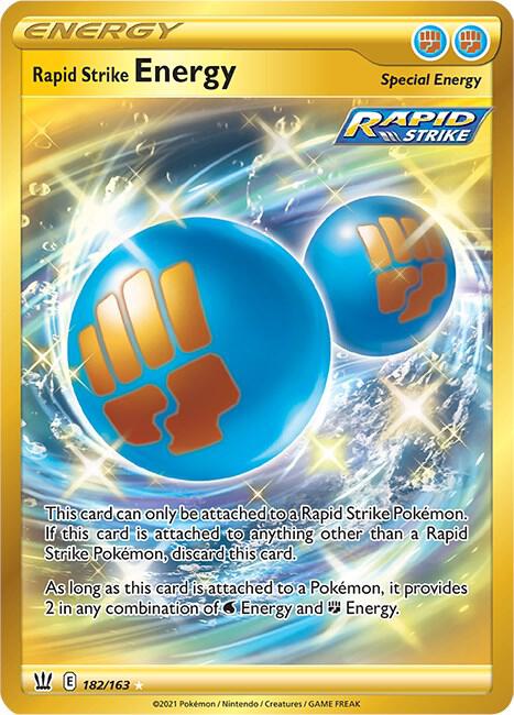 Rapid Strike Energy (Secret) - SWSH05: Battle Styles