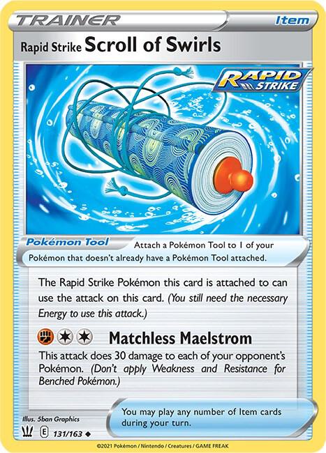 Rapid Strike Scroll of Swirls - SWSH05: Battle Styles