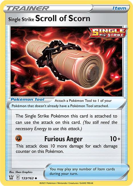 Single Strike Scroll of Scorn - SWSH05: Battle Styles