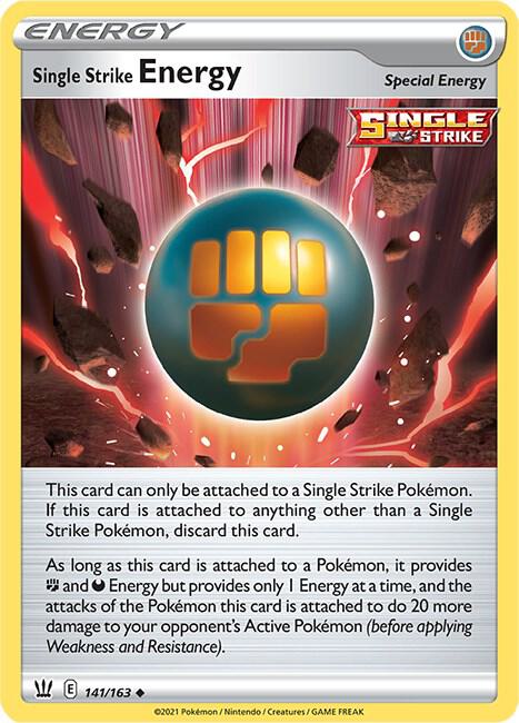 Single Strike Energy - SWSH05: Battle Styles