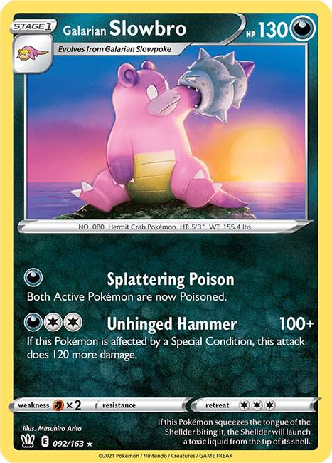 Galarian Slowbro - SWSH05: Battle Styles