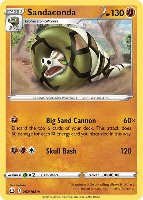Sandaconda - SWSH05: Battle Styles