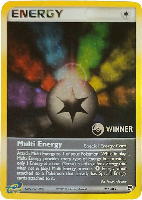 Multi Energy (Special) - 93/100 [Winner] - League & Championship Cards