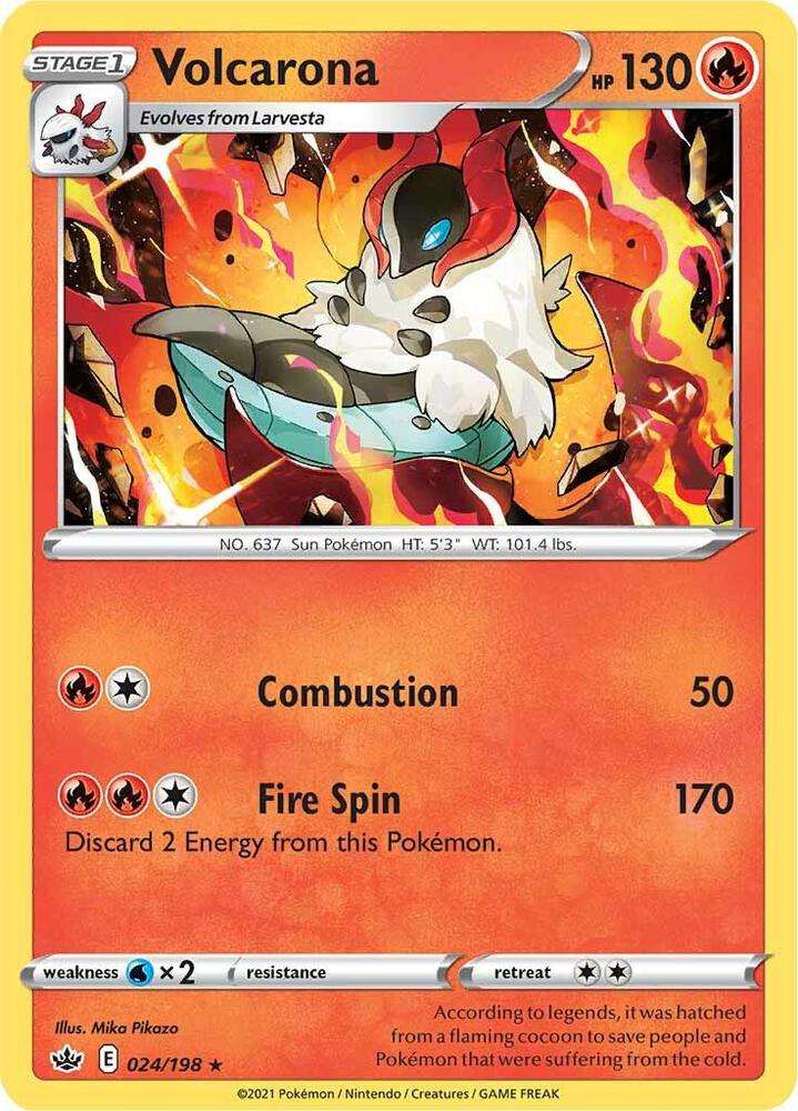 Volcarona - SWSH06: Chilling Reign