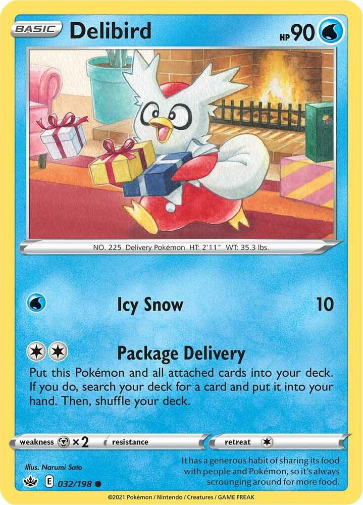 Delibird - SWSH06: Chilling Reign