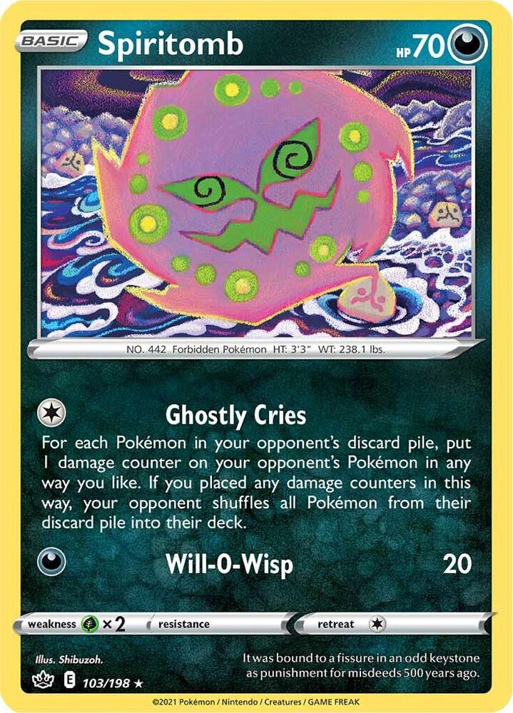 Spiritomb - SWSH06: Chilling Reign