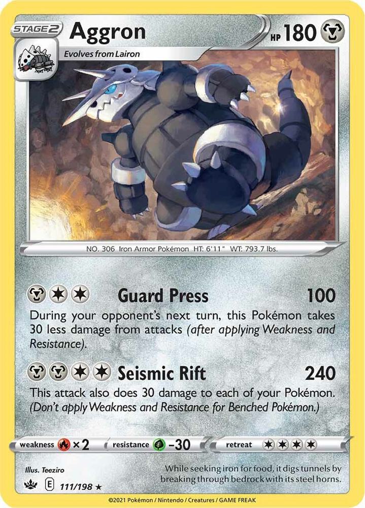 Aggron - SWSH06: Chilling Reign