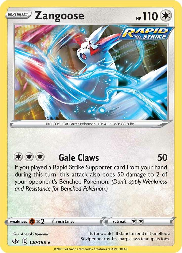 Zangoose - SWSH06: Chilling Reign