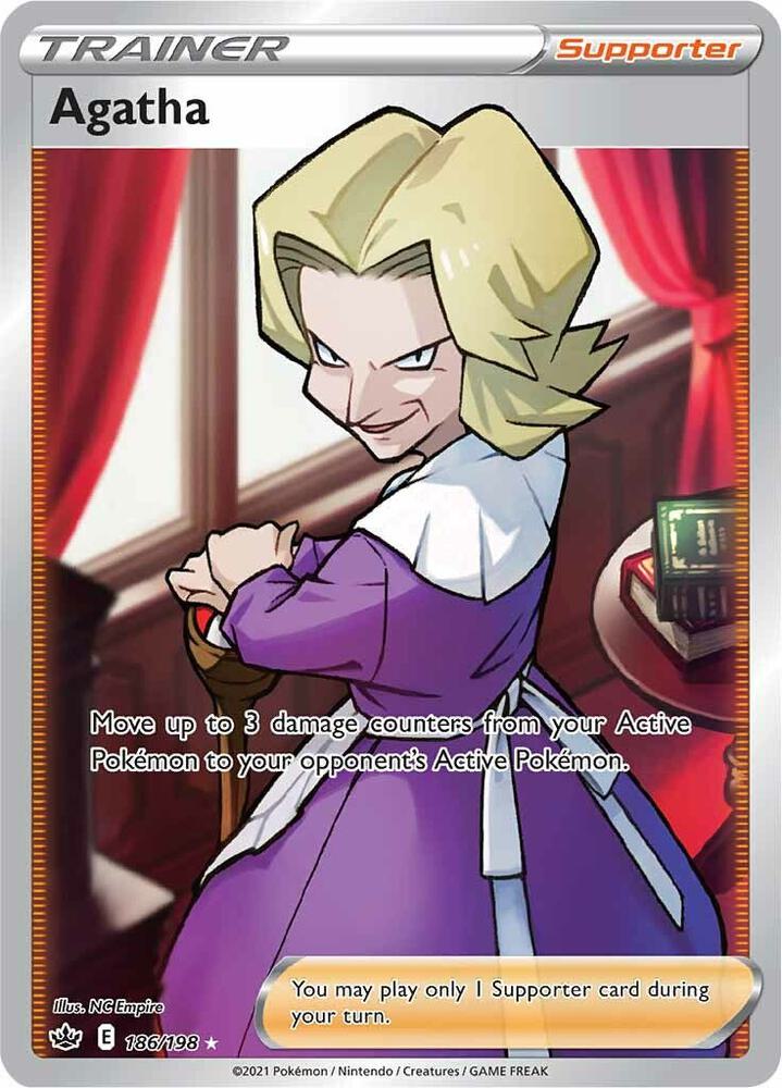 Agatha (Full Art) - SWSH06: Chilling Reign