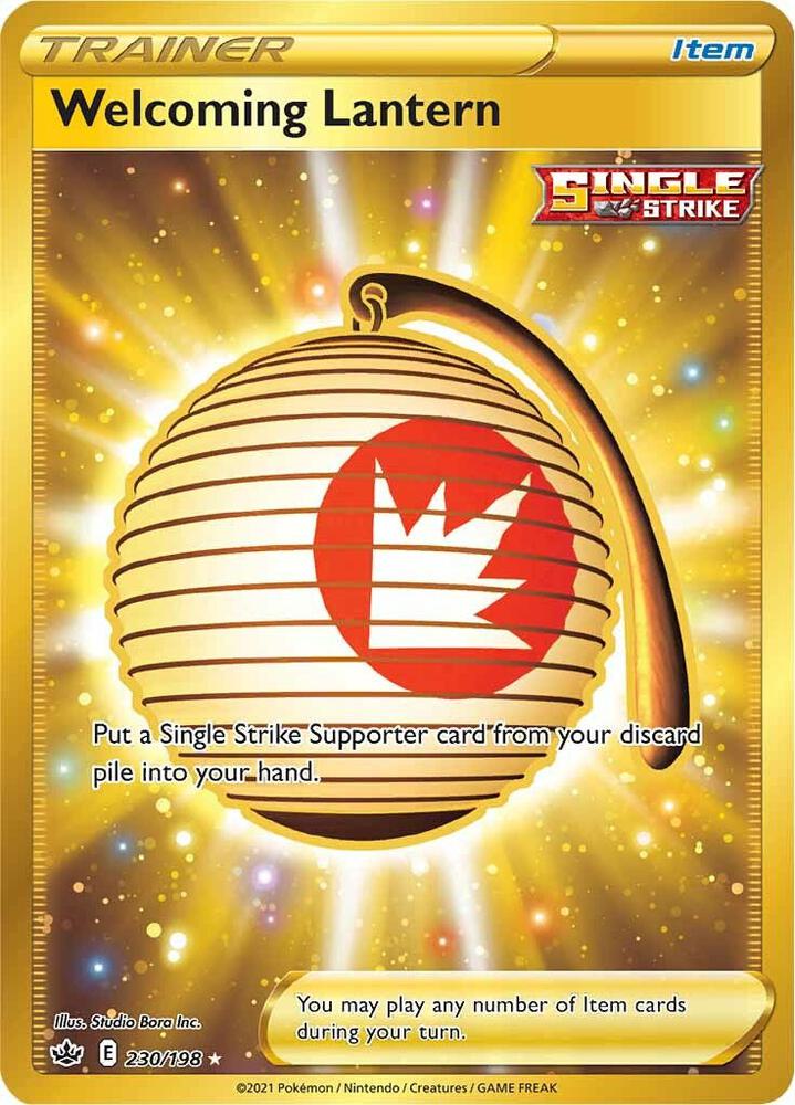 Welcoming Lantern (Secret) - SWSH06: Chilling Reign