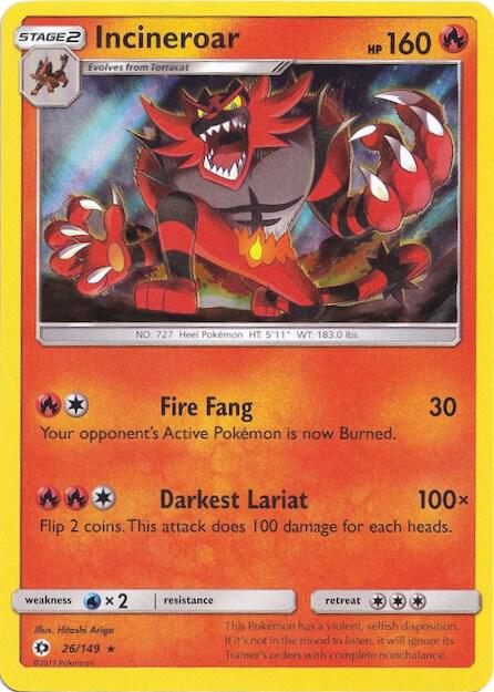 Incineroar (Water Web Holo)