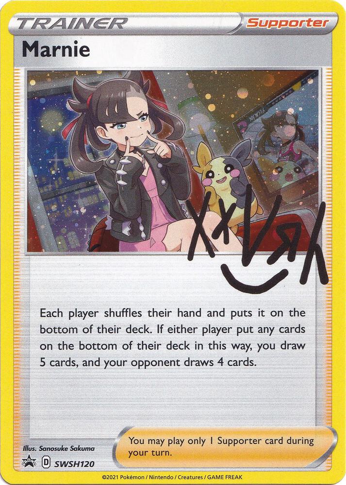 Marnie - SWSH120 - SWSH: Sword & Shield Promo Cards