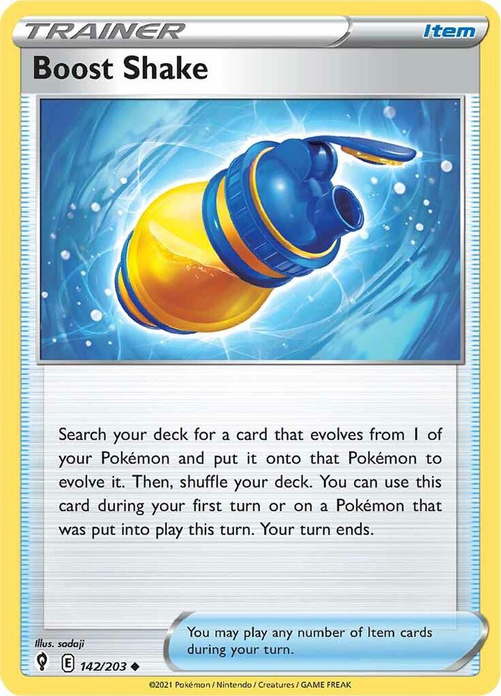 Boost Shake - SWSH07: Evolving Skies