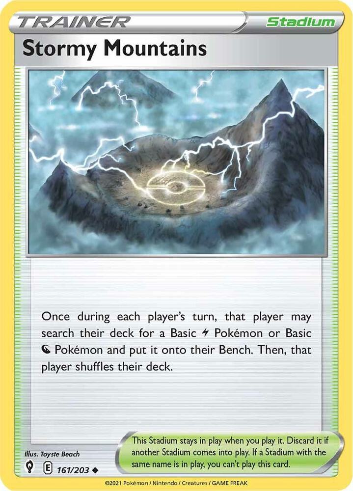 Stormy Mountains - SWSH07: Evolving Skies