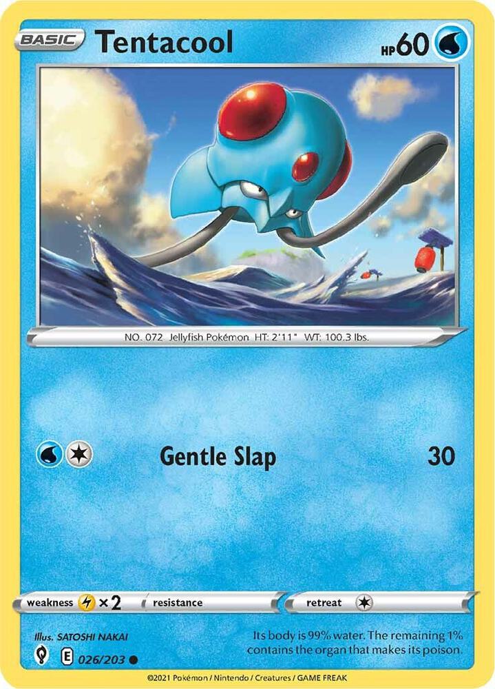 Tentacool - SWSH07: Evolving Skies