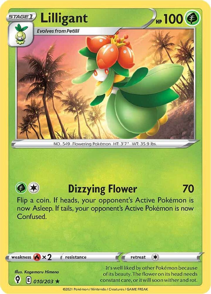 Lilligant - SWSH07: Evolving Skies