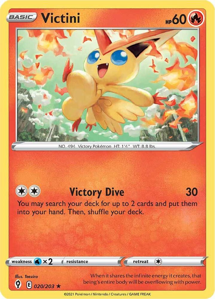 Victini - SWSH07: Evolving Skies