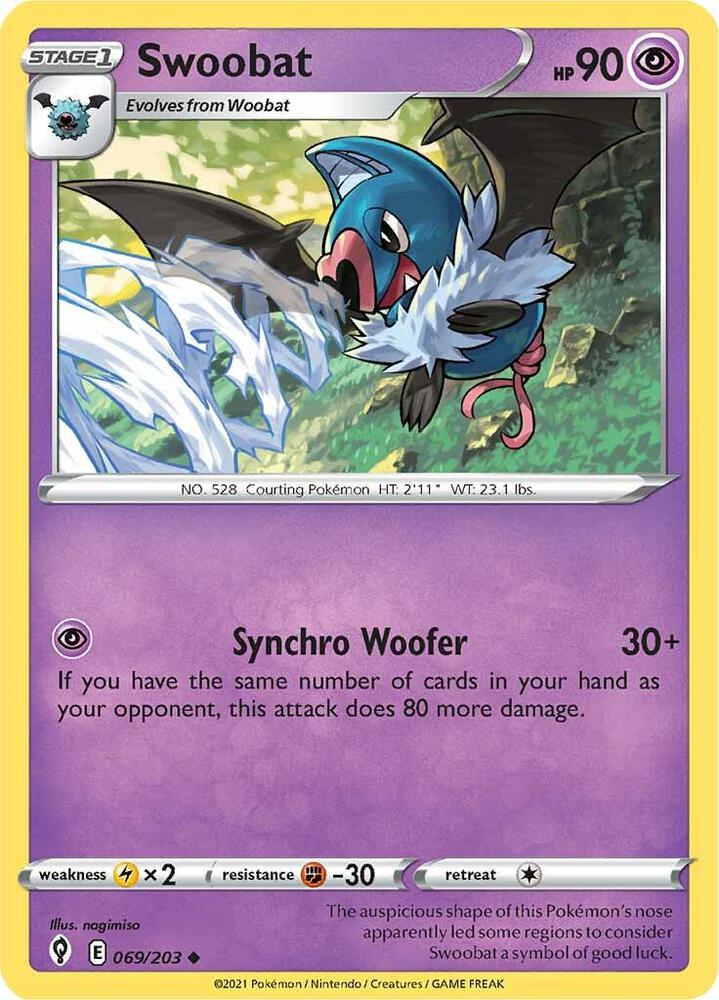 Swoobat - SWSH07: Evolving Skies