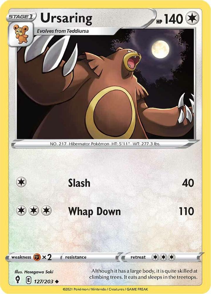 Ursaring - SWSH07: Evolving Skies
