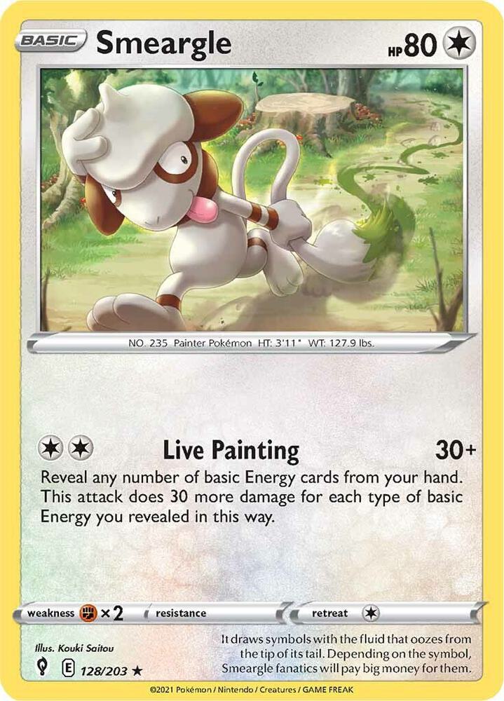 Smeargle - SWSH07: Evolving Skies