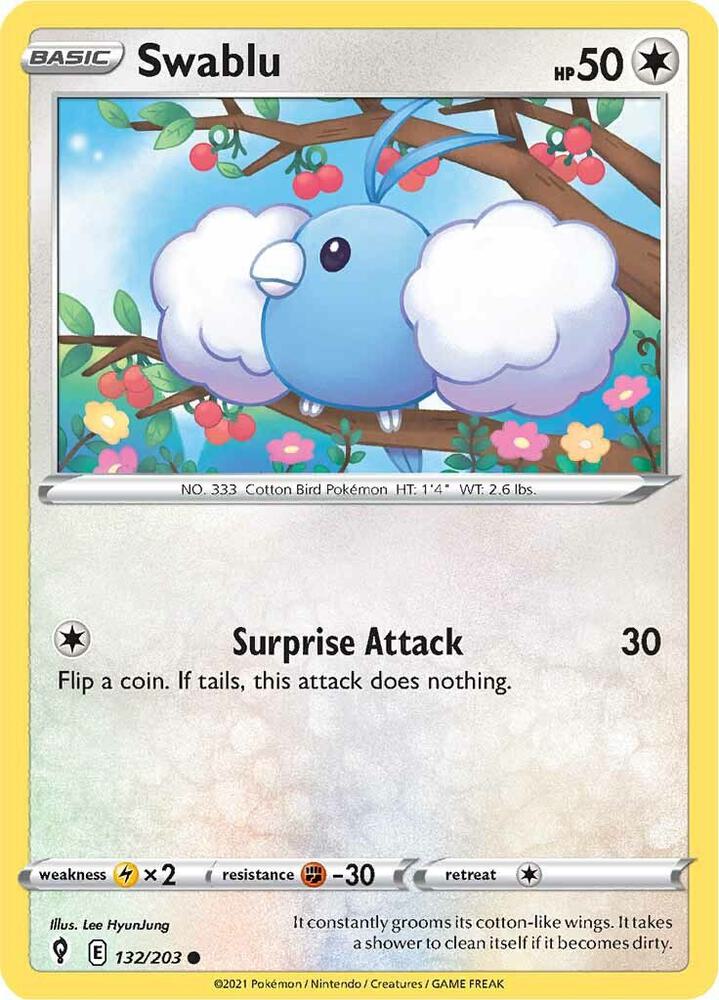 Swablu - SWSH07: Evolving Skies