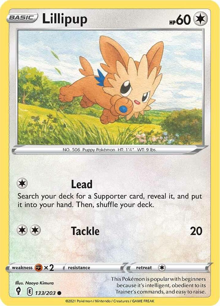 Lillipup - SWSH07: Evolving Skies
