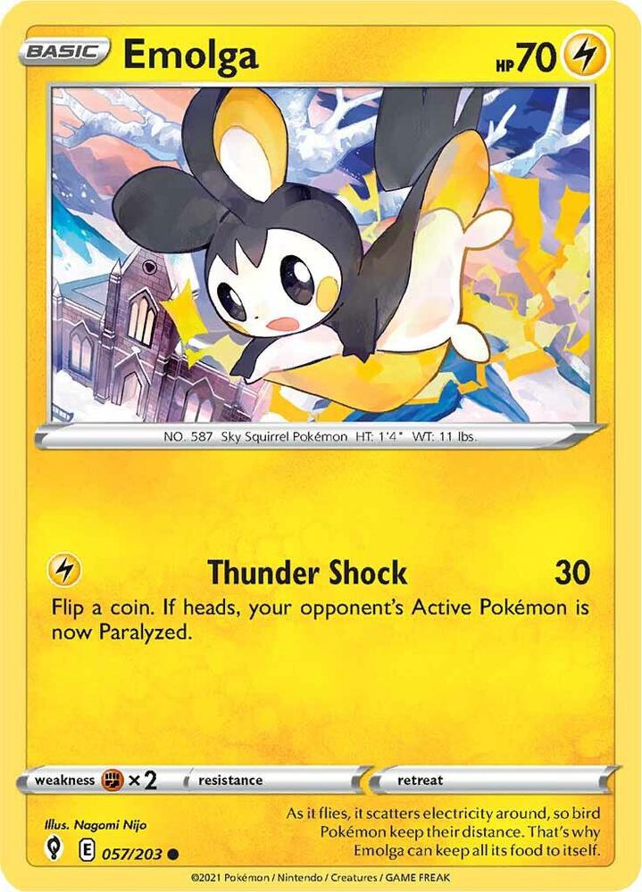 Emolga - SWSH07: Evolving Skies