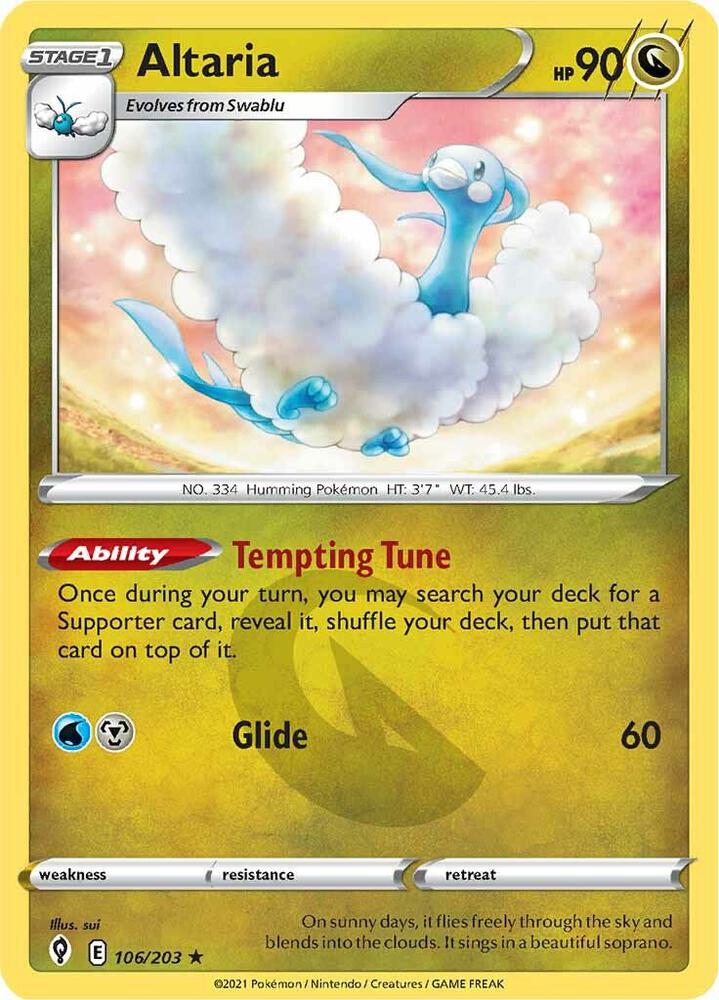 Altaria - SWSH07: Evolving Skies