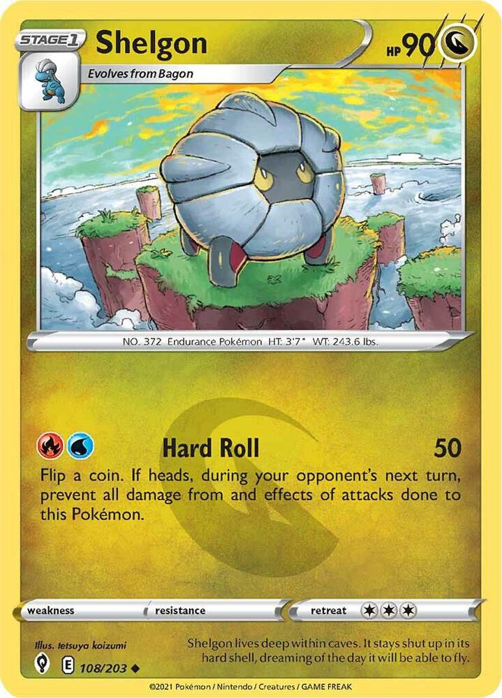 Shelgon - SWSH07: Evolving Skies