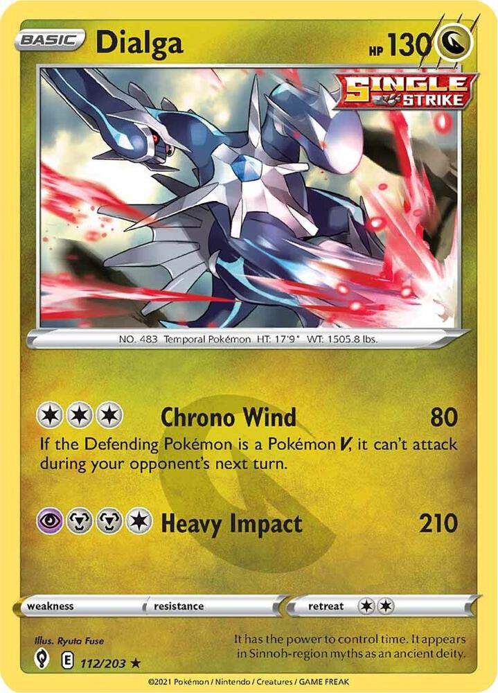 Dialga - SWSH07: Evolving Skies