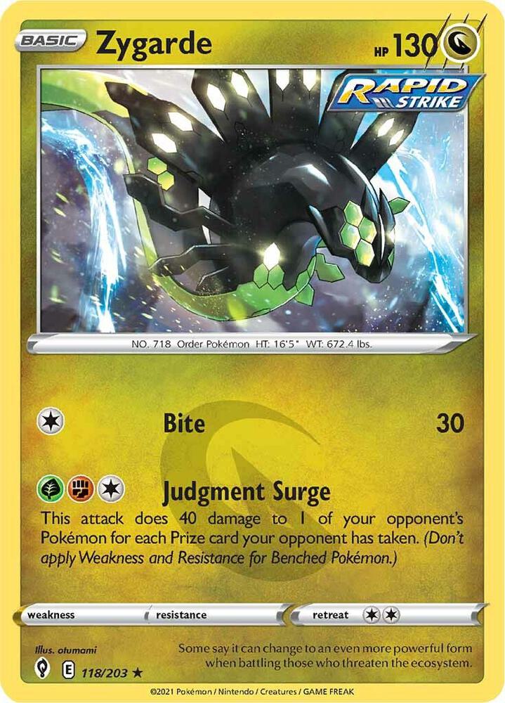 Zygarde - SWSH07: Evolving Skies